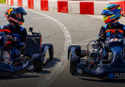 Imagen: ¡QUAD LOCK UNE A LA ESTRELLA DE F1 OSCAR PIASTRI Y A LA SENSACIÓN NOVATA DE MOTOGP PEDRO ACOSTA EN UN EPICO ENFRENTAMIENTO DE KARTING!