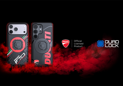 Bild: Quad Lock Announces Official Ducati Licensed Case Range