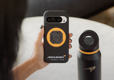 Imagen: QUAD LOCK DEBUTA LA COLECCIÓN EXCLUSIVA DE CARRERAS DE McLAREN